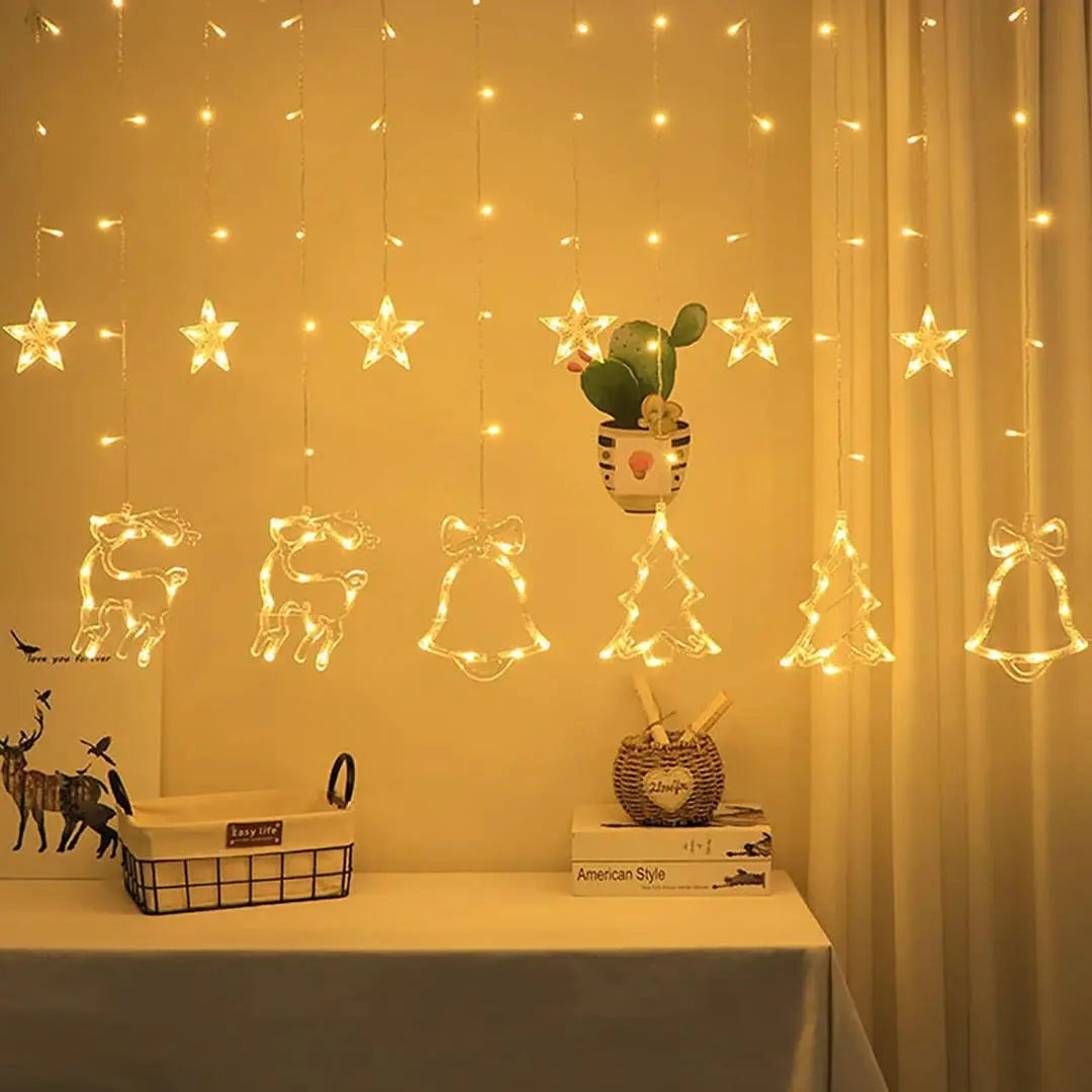 Beauenty Christmas Curtain Fairy Lights – Magical Holiday Lighting None