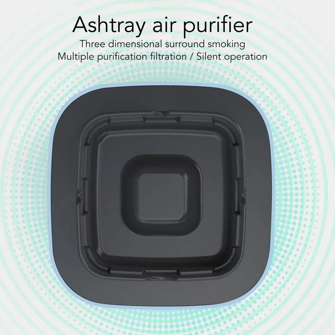 Smokeless Air Purifier Ashtray for Cigarettes None