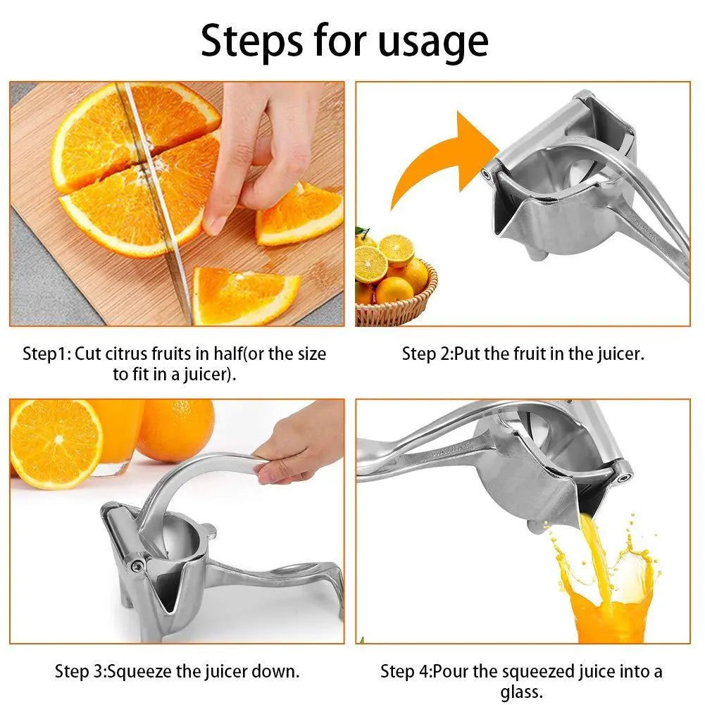 Manual Citrus Juicer Hand Orange Squeezer None