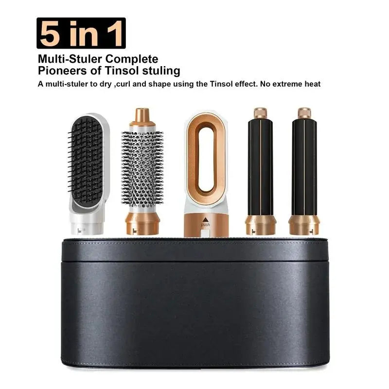 Hot Air Brush 5 in 1 Hair Dryer Brush None