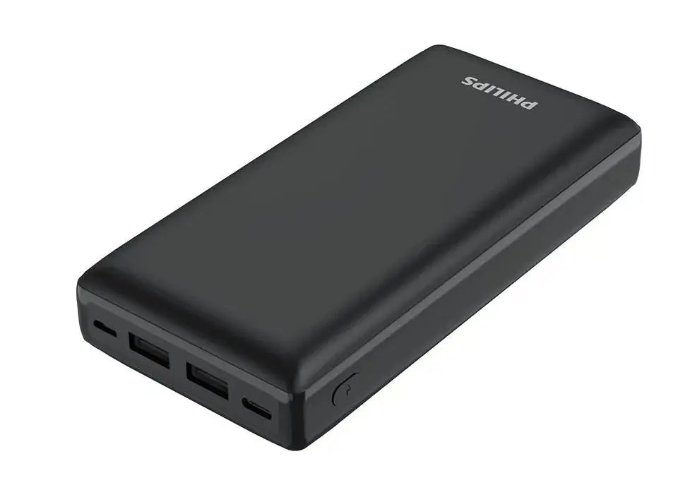 Philips 20000mAh Power Bank - Black None